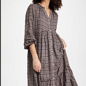 Free People Edie Maxi Dress M in Horseshoe